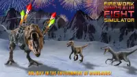 Firework Dinosaur Fight Simulator Screen Shot 0