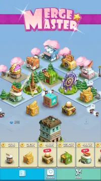 Merge Mall Town: Decorate Home, Classic Idle Game Screen Shot 0