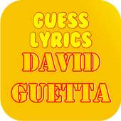 Guess Lyrics: D. Guetta
