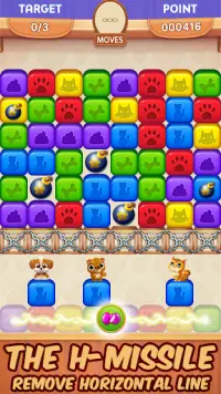 Mission Rescue - Blast Toy Cubes and Save Pets Screen Shot 4