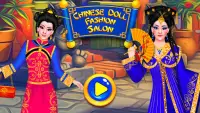 Chinese Doll - Fashion Salon Dress up & Makeover Screen Shot 0