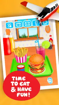Burger Deluxe - Cooking Games Screen Shot 4