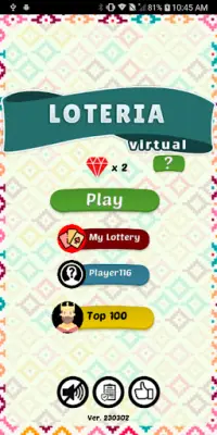 Lotería Virtual Mexicana Screen Shot 3