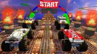 Impossible Stunts Monster Truck Game Screen Shot 9