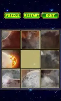 Slide puzzle - space sliding Screen Shot 0