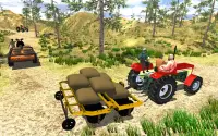 Tractor Driving Simulator Offroad Tractor Trolley Screen Shot 3