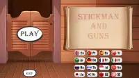Stickman et armes à feu Screen Shot 0
