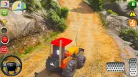 جرار القيادة- ألعاب الزراعة Screen Shot 1