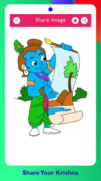 Lord Krishna Paint and Colors Screen Shot 6