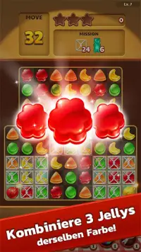 Jelly Drops - Puzzlespiel Screen Shot 0