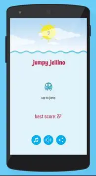 jumpy jellino Screen Shot 0