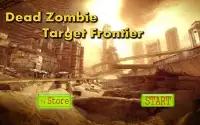 mati zombie Target perbatasan Screen Shot 9
