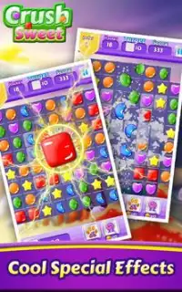 Crush Sweet: Candy Match and Blast Game Screen Shot 0