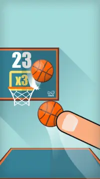 Basketball FRVR - Atire no aro e do afundanço! Screen Shot 2