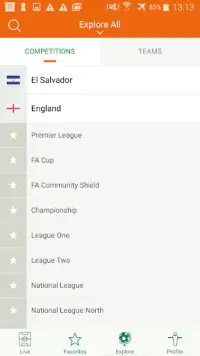 Futbol24 Fußball Livescore App Screen Shot 2