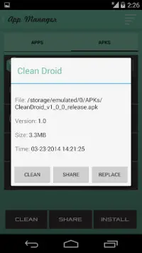 Clean Droid: 1 tocco pulisce f Screen Shot 19