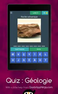 Quiz : Géologie Screen Shot 9