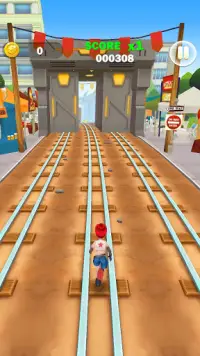Subway Lady Run: Fun Princess Endless Dash Screen Shot 2