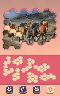 Block hexa puzzle - Animals Jigsaw Screen Shot 7
