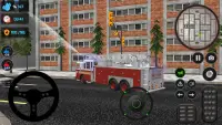 Fire Truck Simulator: City Screen Shot 0