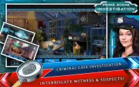 Criminal Case investigation : Hidden Objects Free Screen Shot 3