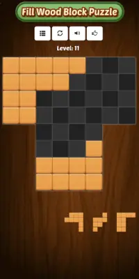 Fill Wood Block Puzzle Games 2021 Screen Shot 3