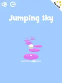 Jumping Sky - Color Road Screen Shot 8