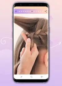 Hairstyles step by step Screen Shot 4