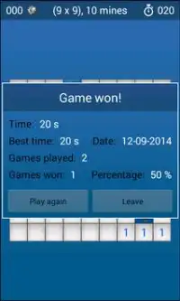 Minesweeper Screen Shot 3