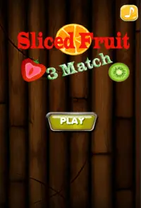 Sliced Fruit 3 Match Screen Shot 0