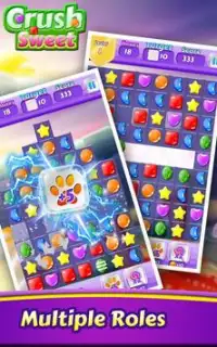 Crush Sweet: Candy Match and Blast Game Screen Shot 4