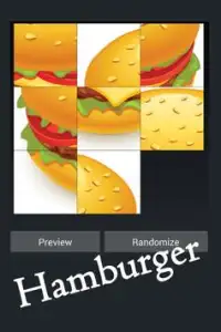 Fast Food Puzzle Game For Kids Screen Shot 3