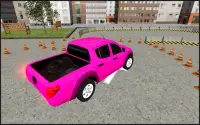 Off Road Pickup Truck Parking Master 3D Screen Shot 2