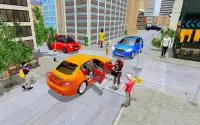 Taxi Car Popular Grand City Dr Drive 3D Screen Shot 0