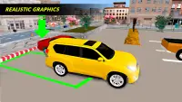 Gry samochodowe Prado Parking samochodowy gry 3D Screen Shot 3
