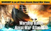 navio de guerra batalha- naval guerra ataque 3d Screen Shot 1