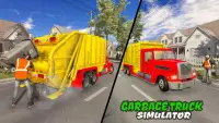 Garbage Truck Simulator: Trash Truck Games 2021 Screen Shot 2