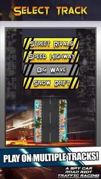 Spy Car Road Riot Traffic Race Screen Shot 4