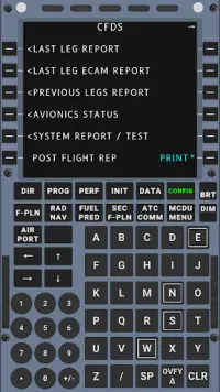 A320 CFDS Maintenance Trainer Screen Shot 0