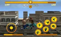 Ultimate Super Heroes Fight in Downtown Screen Shot 1