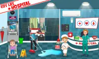 Pretend Play Hospital Yazarkasa: Kasiyer Oyunu Screen Shot 1