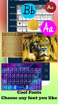 Lightning lion king Keyboard Screen Shot 0