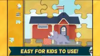 Kids Dinosaur Games: Puzzles Screen Shot 2