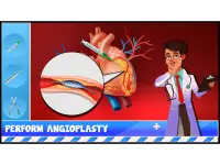 Jeux de docteur en chirurgie à cœur ouvert Screen Shot 7