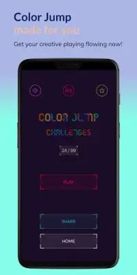 Match The Color: Jumping Challenge(Color Switch) Screen Shot 0