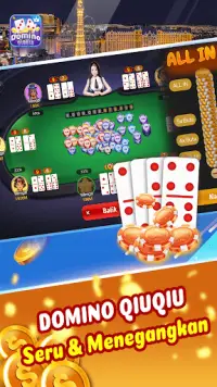 Domino QIUQIU-Luxy Domino&Poker Game Screen Shot 0