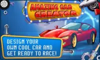 Amazing Car Creator Kids Game Screen Shot 0