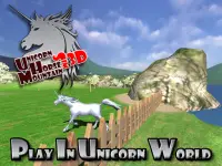 Unicorn Horse Mountain Sim 3D Screen Shot 6