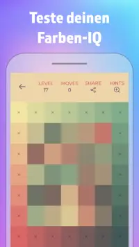 Color Puzzle - Farbpuzzlespiel Screen Shot 1