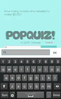 PopQuiz Trivia Game Screen Shot 1